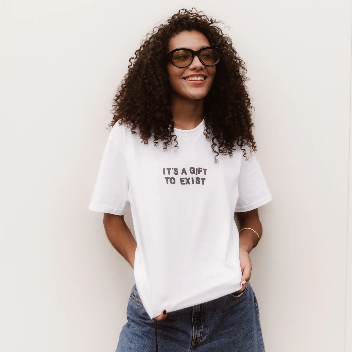 It's a Gift To Exist Tee - Image 3